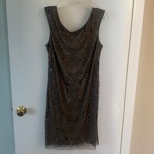 Adrianna Papell beaded cocktail dress